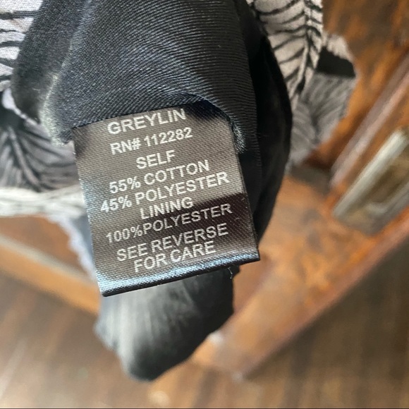 Anthropologie Greylin Leaf Print Pleated Dress SMA - Picture 9 of 10